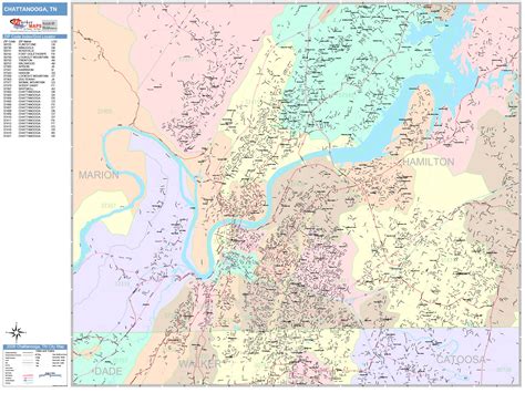 Chattanooga District Map