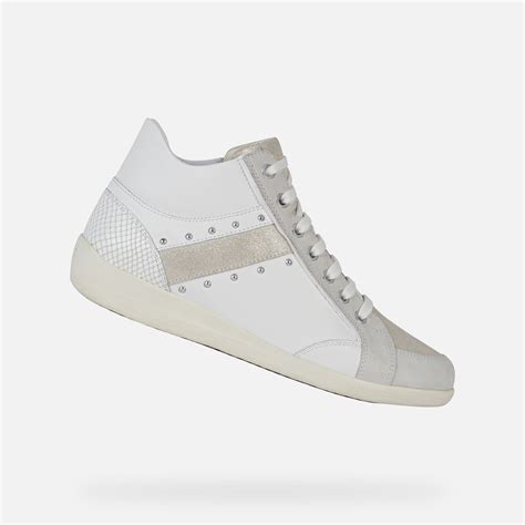 Geox Myria Femme Sneakers Blanches Geox Ss