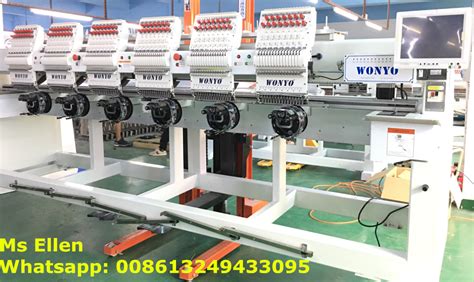 Multi Head Commercial Embroidery Machine High Speed Manufacturers And