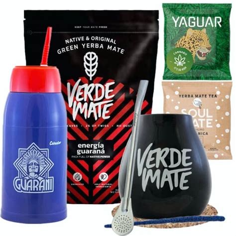 Yerba Mate Green Energia G Yerbomos Sets Yerba Mate Tea Starter