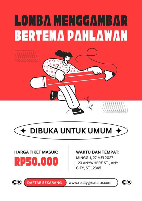 Halaman 20 Gratis Contoh Poster Untuk Desain And Cetak Canva