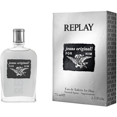 Replay Jeans Original For Him EDT 75ml For Men Venera Cosmetics