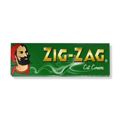 Zig Zag Cut Corners Original Rolling Paper Smoke Moment