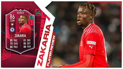 MCD MUY TOP ZAKARIA PATH TO GLORY PLAYER REVIEW FIFA 23 YouTube