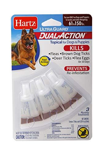 Reviews for Hartz UltraGuard Dual Action Topical Flea & Tick Treatment for Dogs and Puppies ...