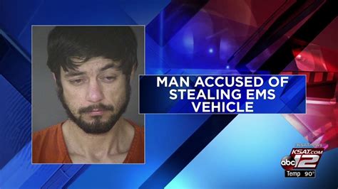 Video Police Release Mugshot Of Man Accused Of Stealing Ems Unit