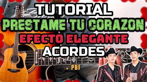 Pr Stame Tu Coraz N L Efecto Elegante L Tutorial Guitarra I Acordes