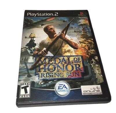 Medal Of Honor Rising Sun Sony PlayStation 2 2003 PS2 Complete EBay