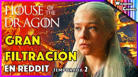 GRAN FILTRACION House Of The Dragon T2 Sangre Y Queso Sara Snow