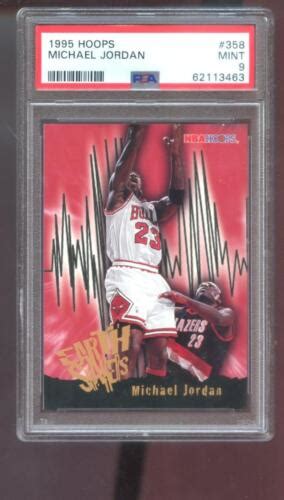 Hoops Michael Jordan Psa Graded Basketball Card Nba