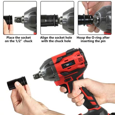 Newone 18v Cordless Impact Wrench Impact Wrench Kit Brushless High