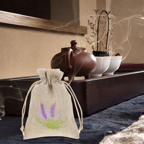 10pcs Empty Sachet Bag Refillable Dried Lavender Sachet Fragrance