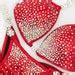 Affordable Red Bikini Competition Suit CB570 Etsy