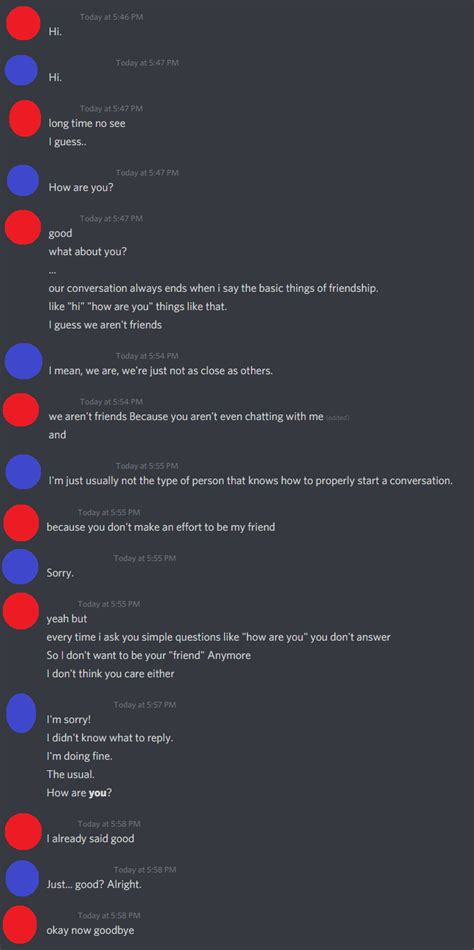 Is this guilt tripping? I honestly cannot tell. I'm the one in blue. : r/GuiltTrip