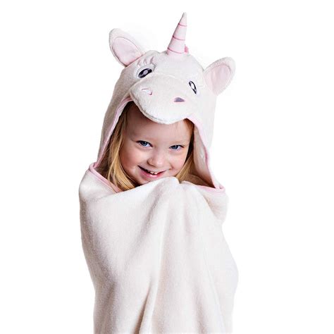 Unicorn Hooded Towel For Kids Littletinkers World