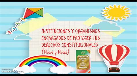 Instituciones Que Protegen Los Derechos De Los Ni Os En M Xico Youtube