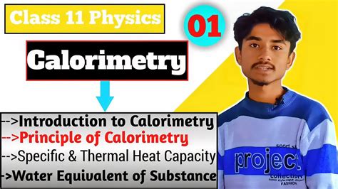 Calorimetry 01🇳🇵 Class 11 Physics Principle Of Calorimetry Nepal E Physics Youtube