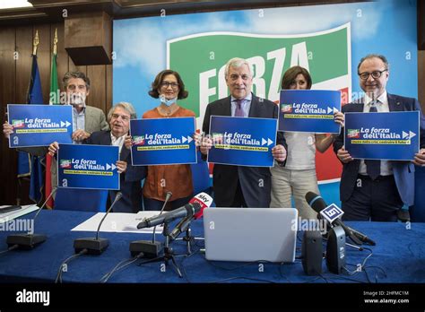 Roberto Monaldo Lapresse Rome Italie Forza Italia Partie