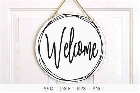 Farmhouse Svg Welcome Svg Welcome Sign Graphic By Chamsae Studio