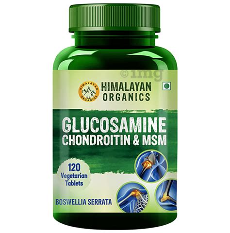 Himalayan Organics Organics Glucosamine Chondroitin MSM For Joint