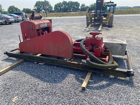 Used Gardner Denver FXF 4 X 5 Duplex Mud Pump For Sale In Mifflinburg