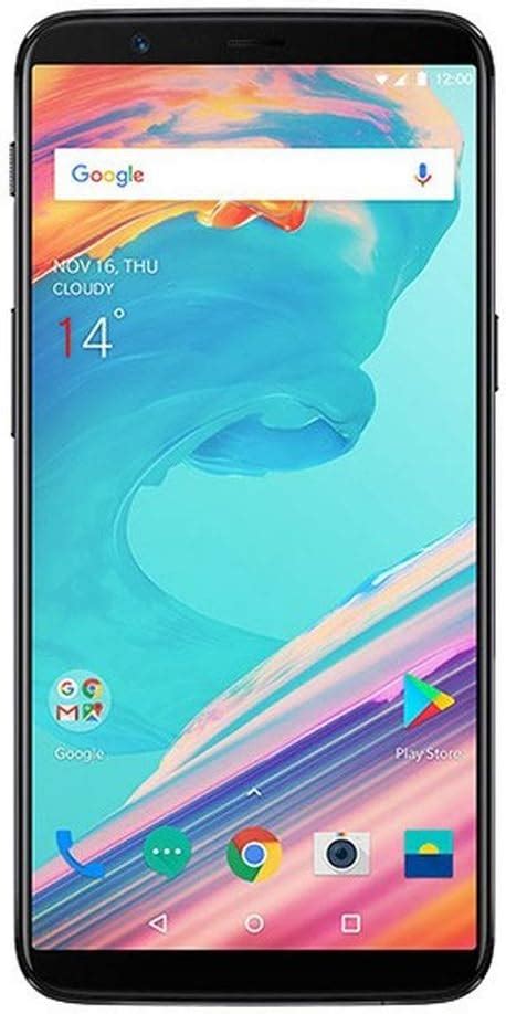 Amazon OnePlus 5T A5010 128GB Midnight Black Dual Sim 6 01 8GB