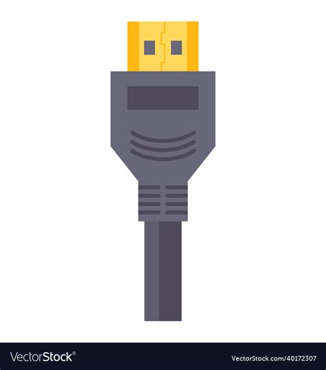 Displayport Royalty Free Vector Image - VectorStock