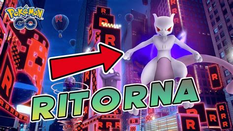 Il Ritorno Di MEWTWO OMBRA Su POKEMON GO YouTube