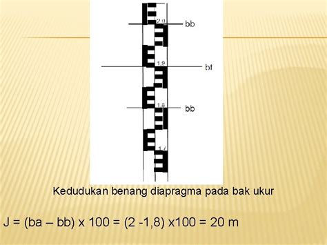 Pengukuran Waterpass Bentuk Pengukuran Waterpas Terbuka Pada Pengukuran