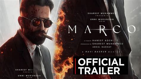 Marco Trailer Malayalam Unni Mukundan Haneef Adeni Release Date