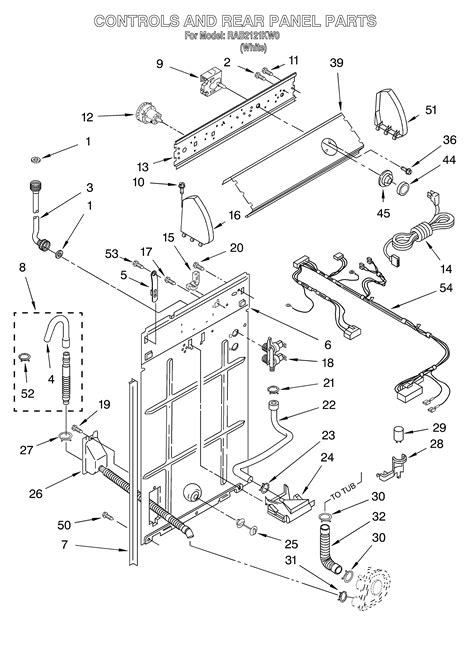 Roper Washing Machine Parts List Printable Templates Free