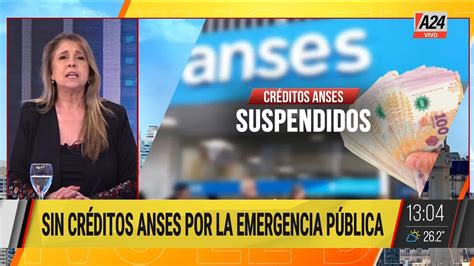 El gobierno suspendió los créditos ANSES YouTube