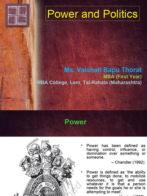 Power and Politics | PDF | Leadership | All Rights Reserved