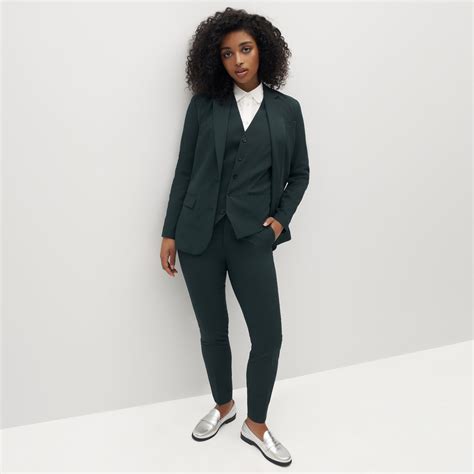 Womens Dark Green Suit Suitshop