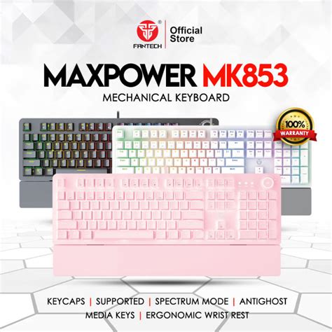 Fantech MK853 Maxpower RGB Mechanical Gaming Keyboard Programmable