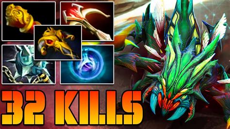 Weaver Dota 2 Carry 733 Offlane Guide Pro Gameplay Build Mix Set Youtube