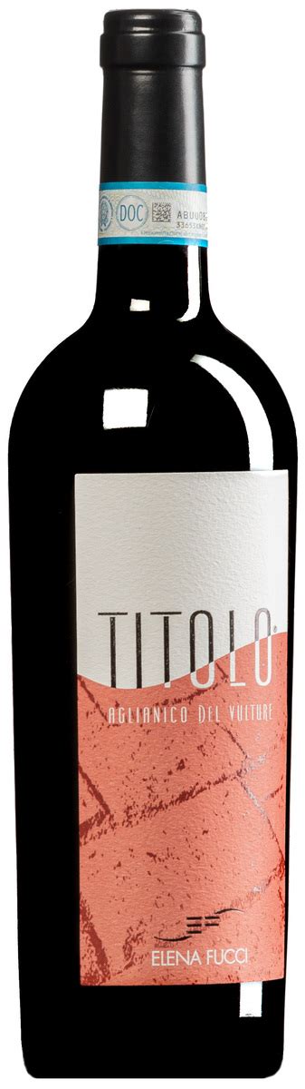 Titolo By Amfora Aglianico Del Vulture DOC 2020 BIO Superiore De