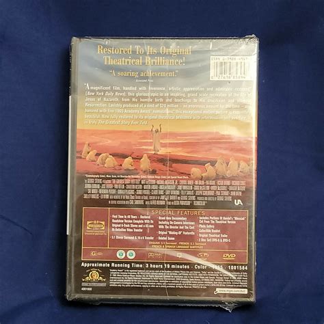 The Greatest Story Ever Told DVD 1965 2 Disc Set Special Edition