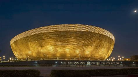 Zlatna fasada Na ovom stadionu igraće se finale SP u Kataru Gradnja