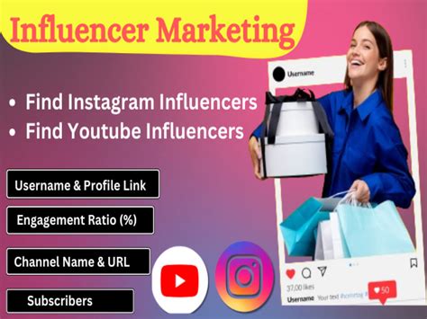 Best Instagram And Youtube Influencers In Your Preferred Niche Upwork