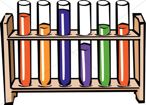 Closed Test Tube Cliparts Creative Designs For Scientific Projects