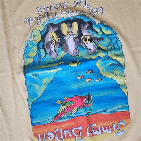 Jimmy Buffett "Life On The Flip Side" Tour T-Shirt - Gem