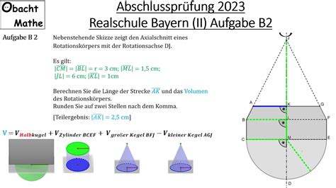 Abschlusspr Fung Mathe Realschule Bayern Gruppe Aufgabe B