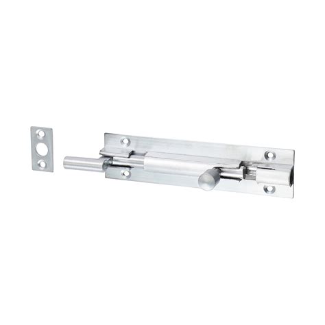 TIMCO Necked Barrel Bolt Satin Chrome