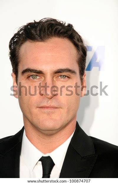 Joaquin Phoenix Petas Th Anniversary Gala Stock Photo