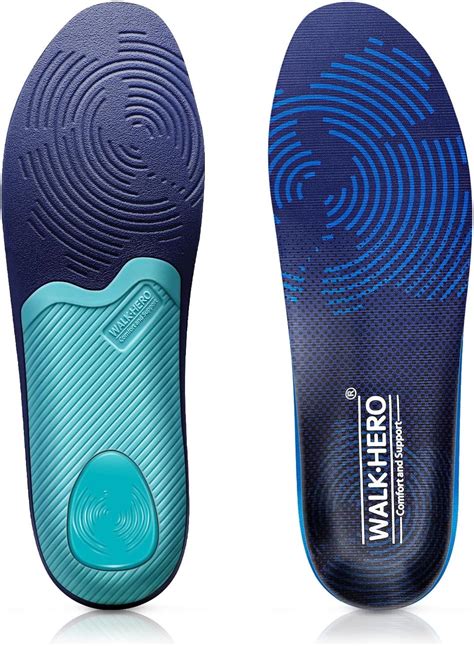 Amazon Walkhero Medium Arch Support Insoles Cushioning Orthotic