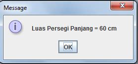 Belajar Java Penjumlahan Menggunakan JOptionPane Java