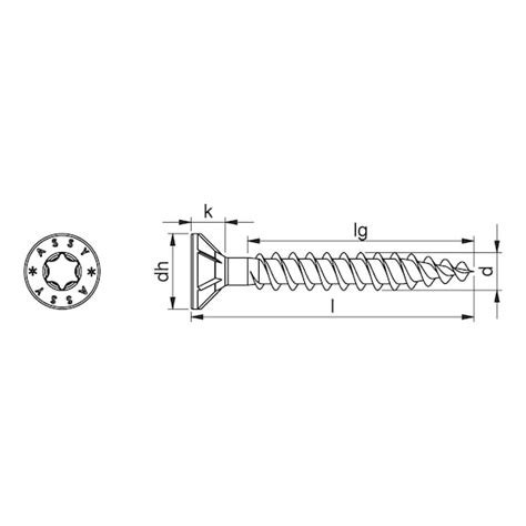 ASSY 4 CSMR podł sport ST ocynk FT łeb pł st frez RW w sklepie