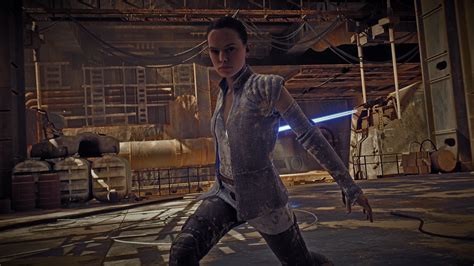 Rey Ahch To Skin Refinement Star Wars Battlefront Ii