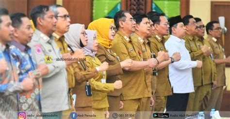 Serukan Netralitas ASN Pemprov Kalsel Gelar Sosialisasi Pemilu Dan